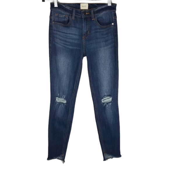 Stitch Fix ID:23 Distressed Step Hem Skinny Jeans - Picture 4 of 15